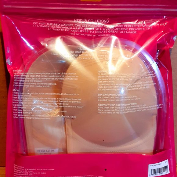 Heidi Klum Intimates Solutions Deep Plunge Bra - Picture 3 of 5